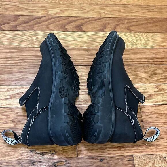 John Fluevog Lunes Official Chelsea Shoes Boots Black Size M5/W7 Leather main image 11